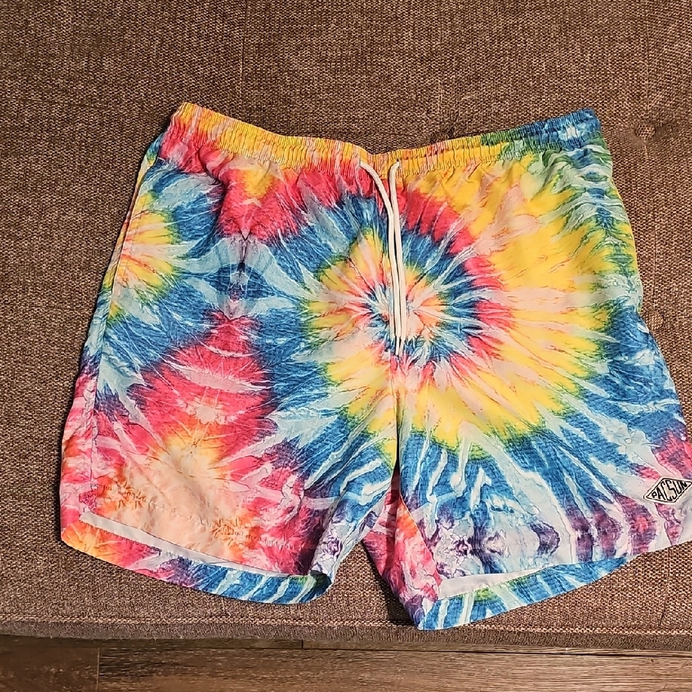Men's PACSUN XL swim Tie-Dye Shorts